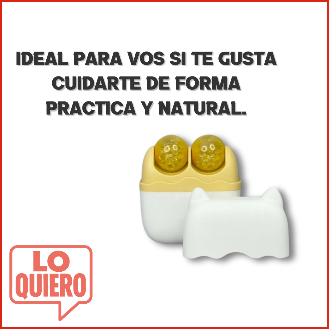 RODILLO HIELO PARA CARA SKINCARE
