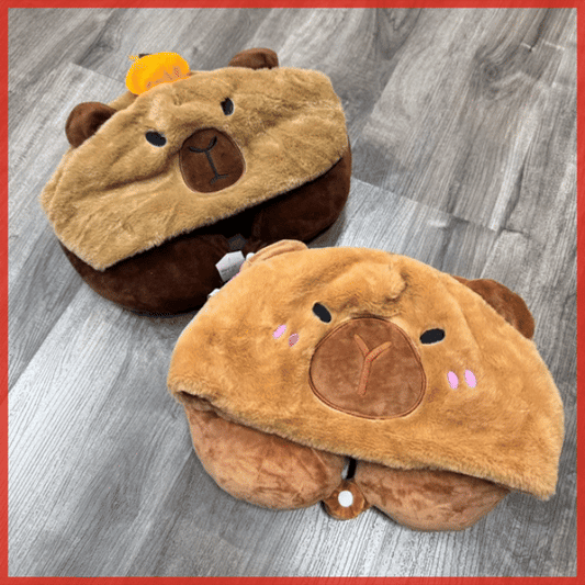 ALMOHADA VIAJERA CAPIBARA