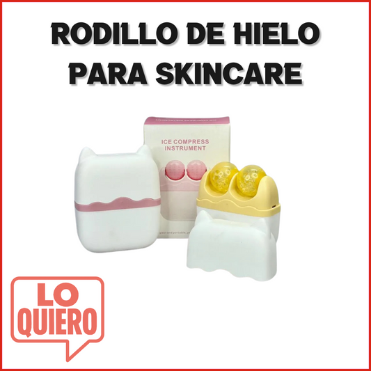RODILLO HIELO PARA CARA SKINCARE