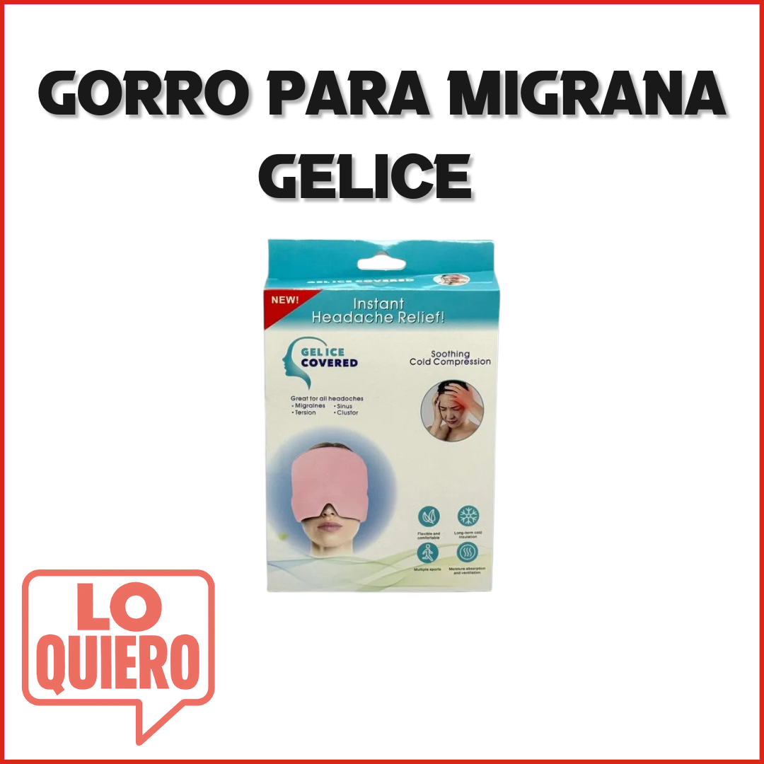 GORRO PARA MIGRAÑAS GELICE