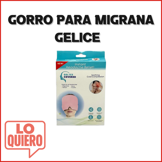 GORRO PARA MIGRAÑAS GELICE