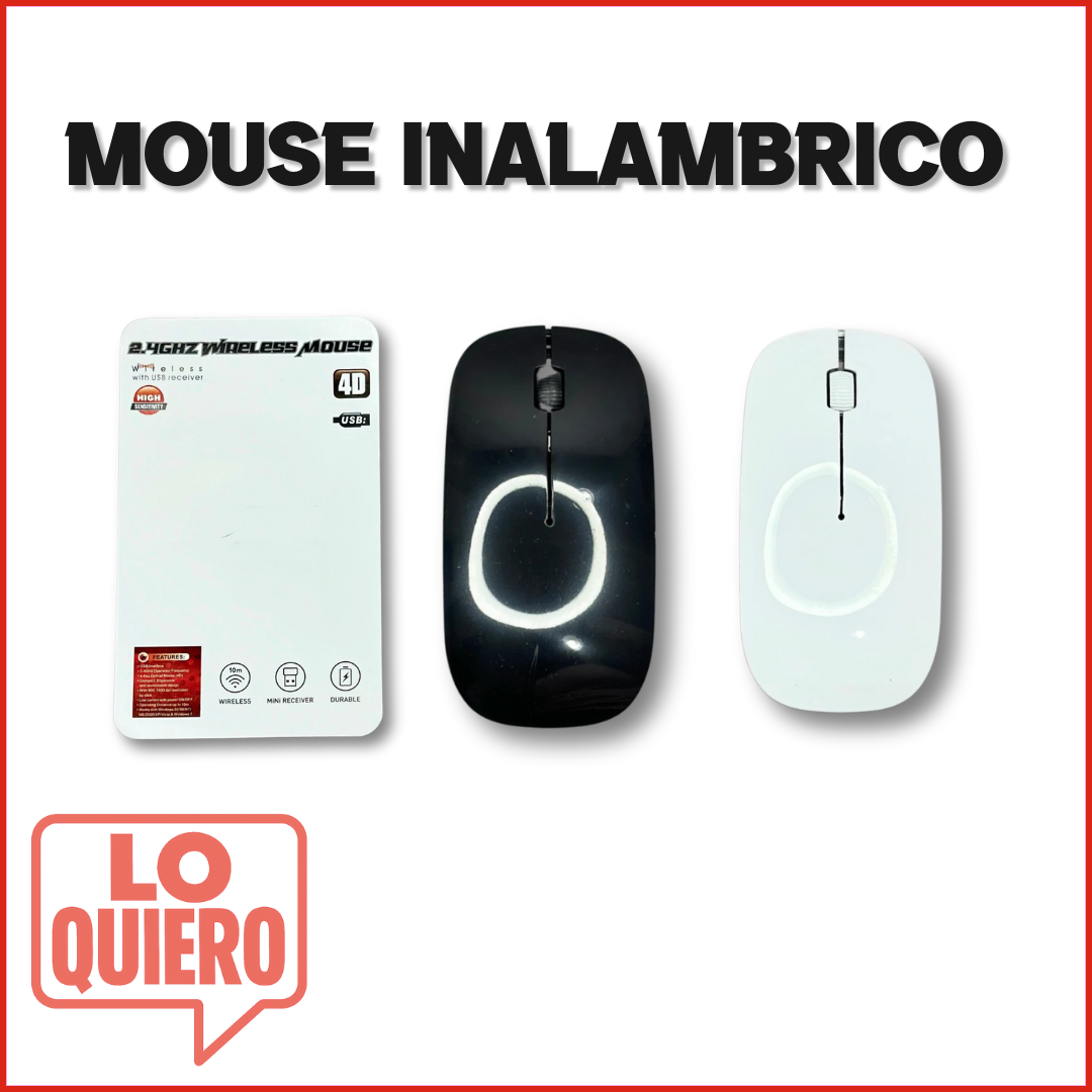 MOUSE INALAMBRICO