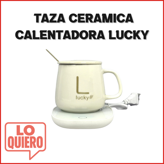 TAZA CALENTADORA LUCKY