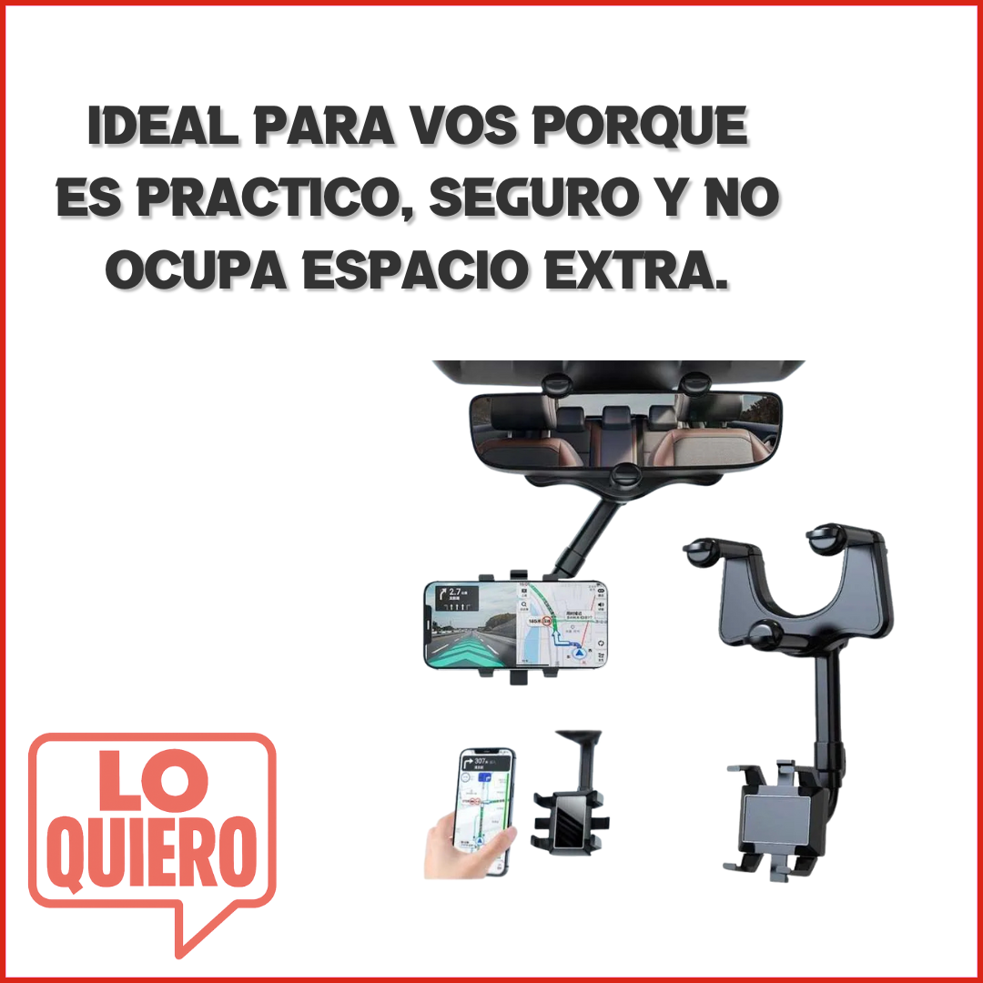 SOPORTE DE TELEFONO ESPEJO
